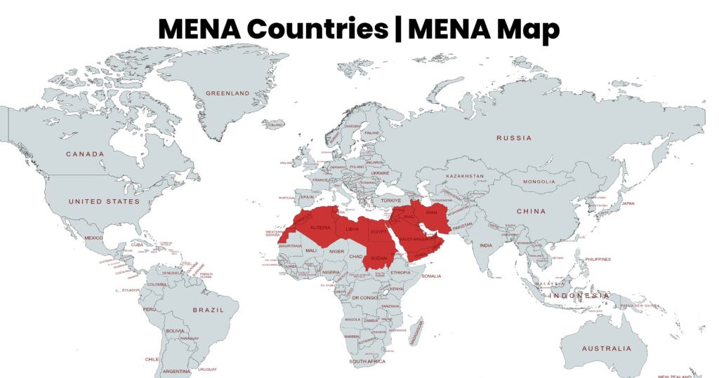 Mena Countries Middle East And North Africa Region